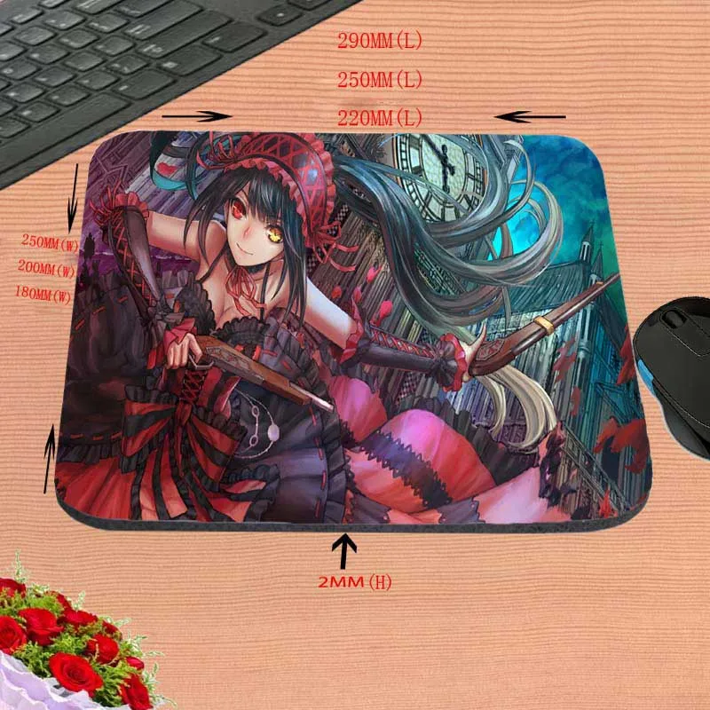 Congsipad сделает ваш собственный удивительный коврик для мыши Tokisaki Kurumi кошмар