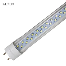 28 Вт 36 Вт T8 G13 Led Light Tube двухрядные 1200 мм G13 база SMD 2835 220 В 110 В светодиодное освещение лампы 2 года гарантии