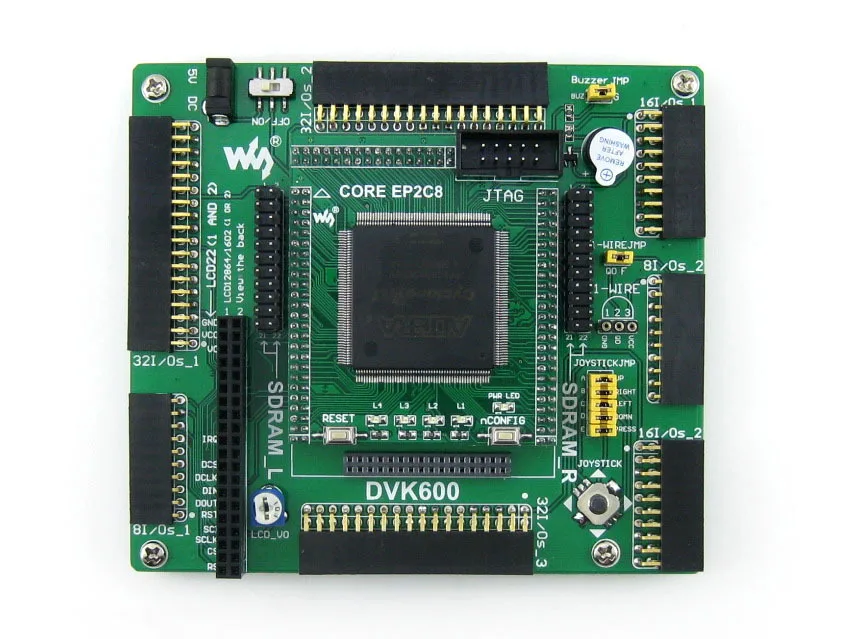 Waveshare EP2C8Q208C8N ALTERA Cyclone II FPGA макетная плата + 3 2 дюймов 320x240 сенсорный ЖК дисплей 18