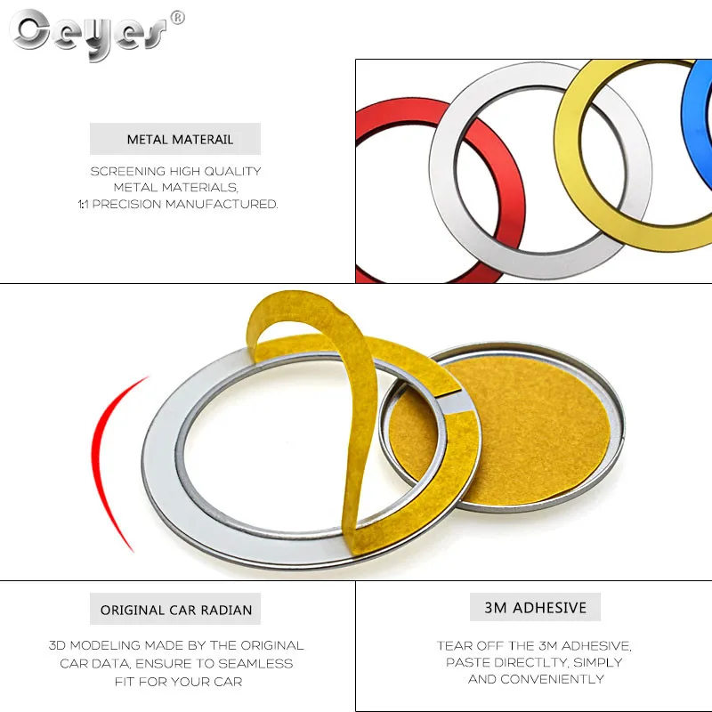 Start Engine Button Ring for TOYOTA (17)