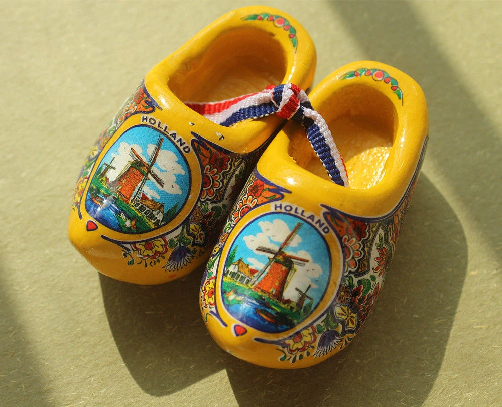 Iman Decorativo Zuecos De Holanda.zapatos De Madera Holandes Iman Decorativo Zuecos De Holanda.zapatos De Madera Holandes