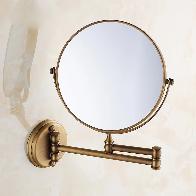 Free Shipping European Style 8 inches Double Side Antique Brass Folding