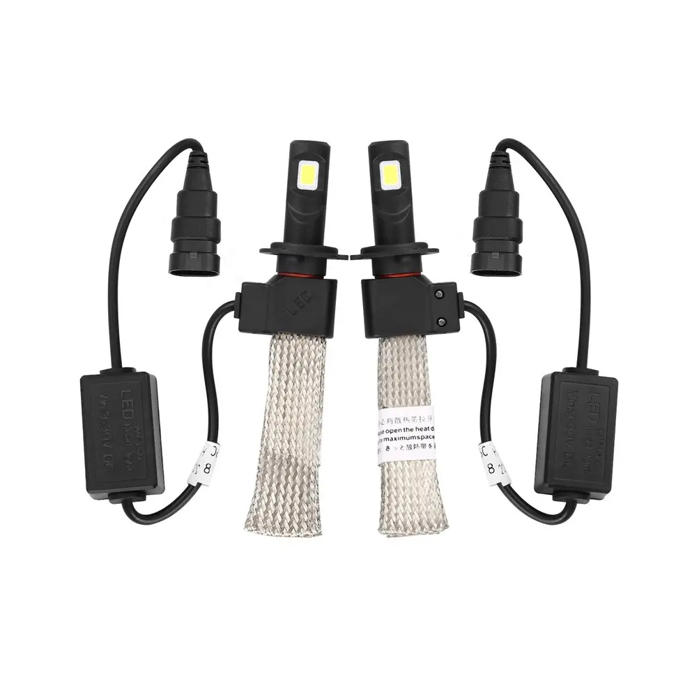 Achat 5 pcs Lampe De Voiture LED Auto Phare Ampoule Tout en Une Conversion 2 pcs Kit Haute Puissance 60 w