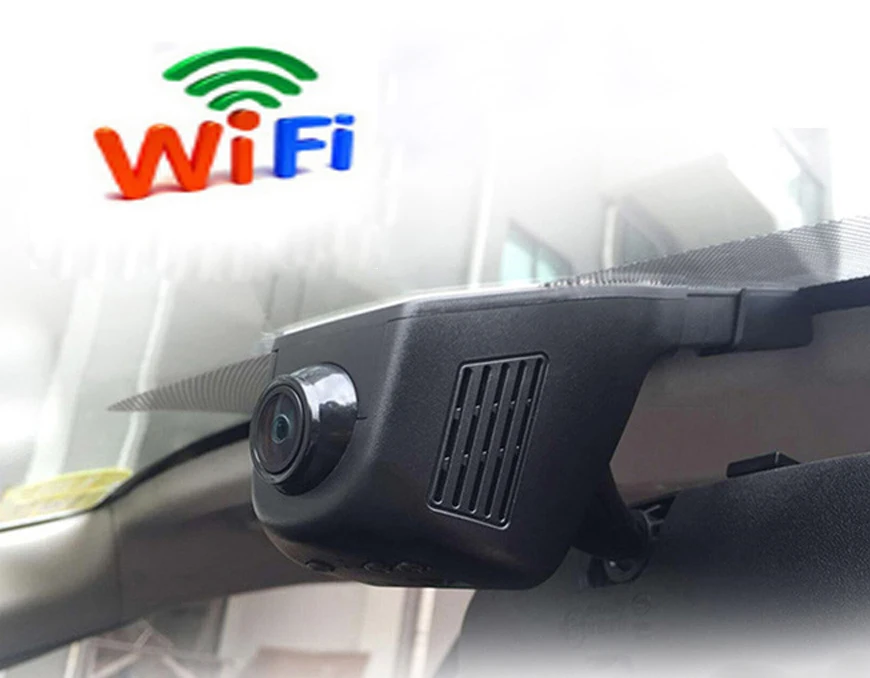 

Dash Camera WiFi Full HD 1080P Car DVR Dashcam without Screen 170 Degree Video Camera Recorder with Night Vision