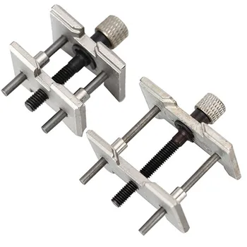 

Clamp Watchmakers Tools Adjustable Jaw Vise Movement Holder Portable Durable Watches Clamp Watch Repair Tools Kit Accessories