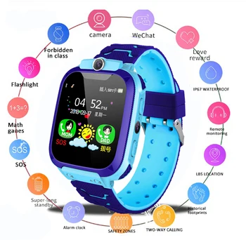 

2019 New Smart Watch LBS Kid SmartWatches Baby Watch For Kids SOS Call Location Finder Locator Tracker Anti Lost Monitor