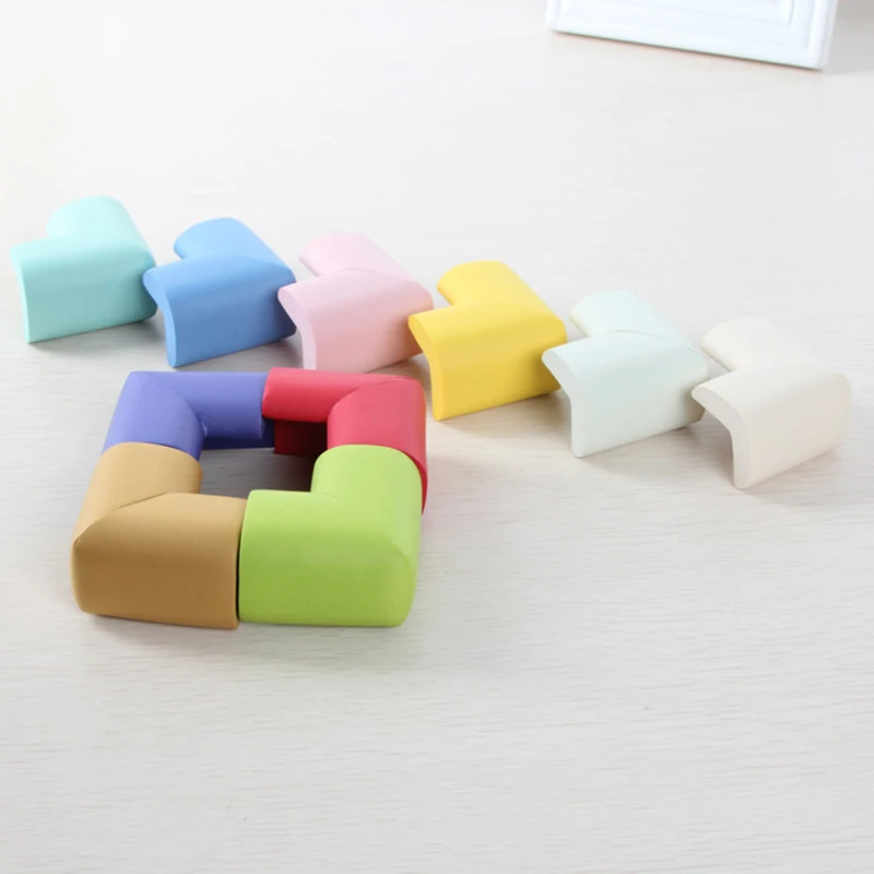 10PCS/Lot Silicone Table Desk Corner Edge Angle Cover Guards Baby Corner Protector Children Safety Edge Guards For Baby TYM087