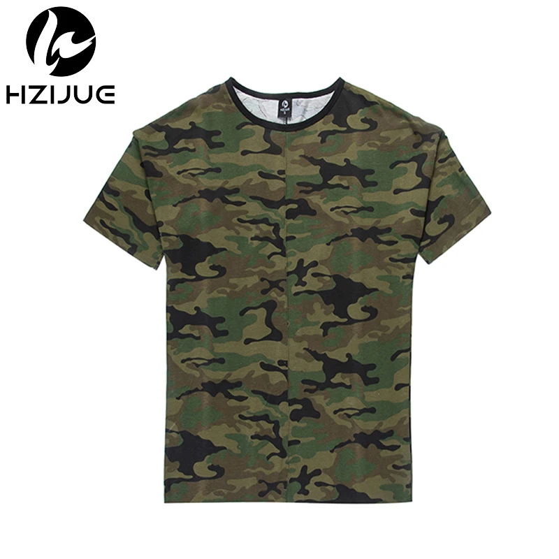 HZIJUE новый хип хоп swag футболка одежда 2018 оверсайз короткий/футболка с длинным