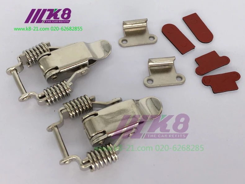 Spring loaded Universal hasp Clip Security Hook Lock Clip Kit( Quick Release Fasteners)for