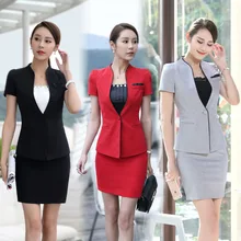 Большие размеры 3XL профессиональные деловые блейзеры костюмы для офисных леди блейзер наряды красота салонная Одежда наборы униформы
