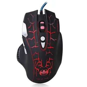 

3200DPI ntelligent connectivity no need to code plug or playOptical Adjustable 6D Button Wired Gaming Game Mice for Laptop PC