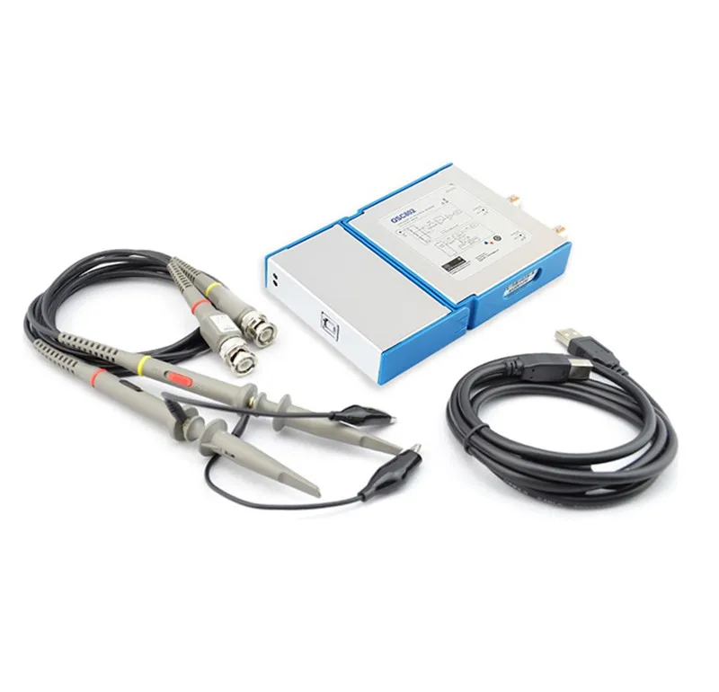 2 канальный USB ПК виртуальный цифровой осциллограф 25 МГц 50 полоса пропускания 80