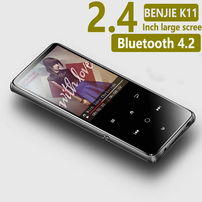 Оригинальный MP3-плеер BENJIE K11 IPX4 водонепроницаемый Hi-Fi 8 ГБ портативный мини-аудио