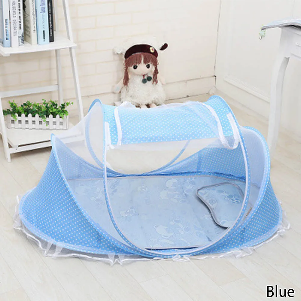 Portable Baby Crib Mosquito Net Tent Multi Function Cradle Bed Infant