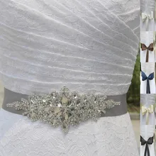 Inofinn кристалл свадебный пояс Стразы чешские камни невесты свадебный пояс пояса свадебные аксессуары вечернее платье пояс пояса