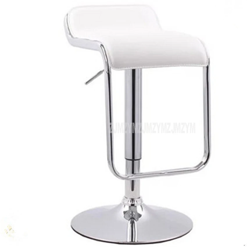 Подъемный поворотный барный стул на стойке вращающийся 56-76 см регулируемый по высоте барный стул из искусственной кожи мягкая подушка высокий табурет