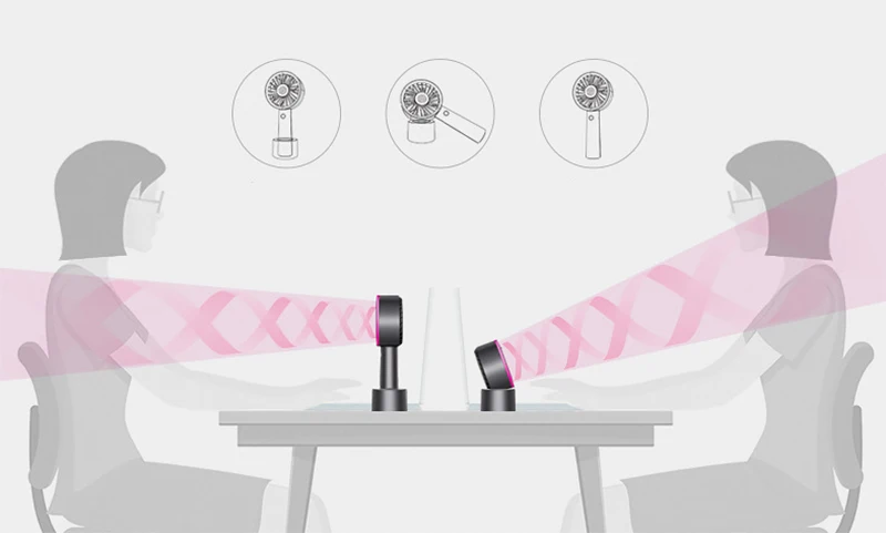 Mini Handheld Fan Ventilator USB Rechargeable Portable Watch Fan Desktop Cooling Air Cooler Fan For Outdoor Travel Office Home (26)