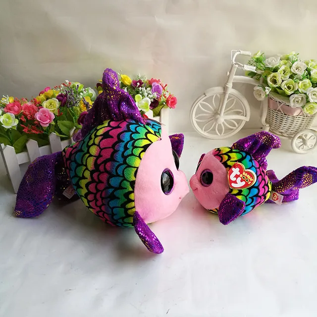 peluche ty poisson