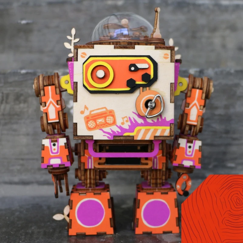 Robotime DIY 3D Puzzle Kayu Bangunan 
