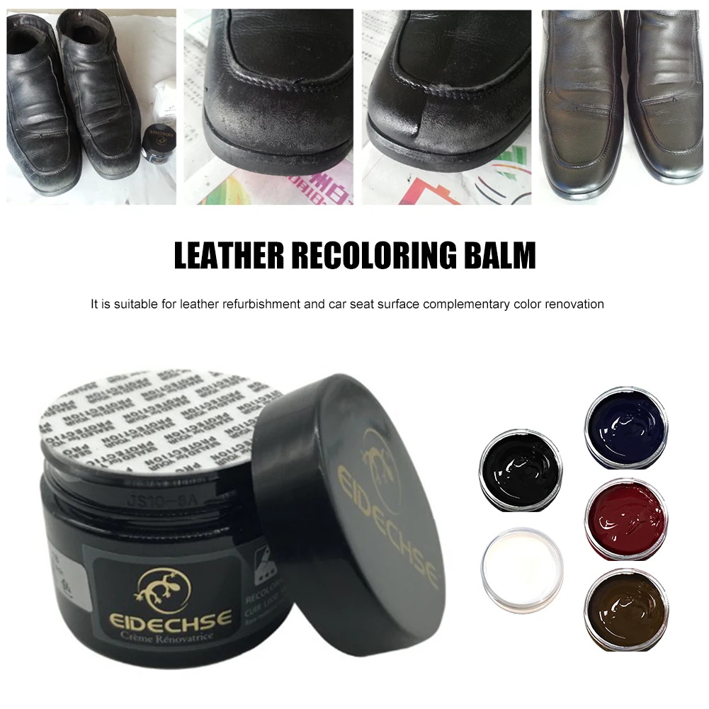 New Liquid Skin Leather Recoloring Balm Repair Kit No Heat Repair Tool Auto Interior Seat Sofa Coats Holes Scratch Cracks