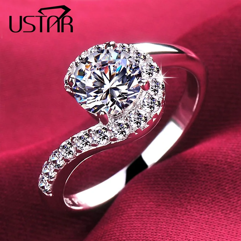 Женское Обручальное кольцо с фианитом 7 мм|wedding rings for women|wedding ringsrings women |