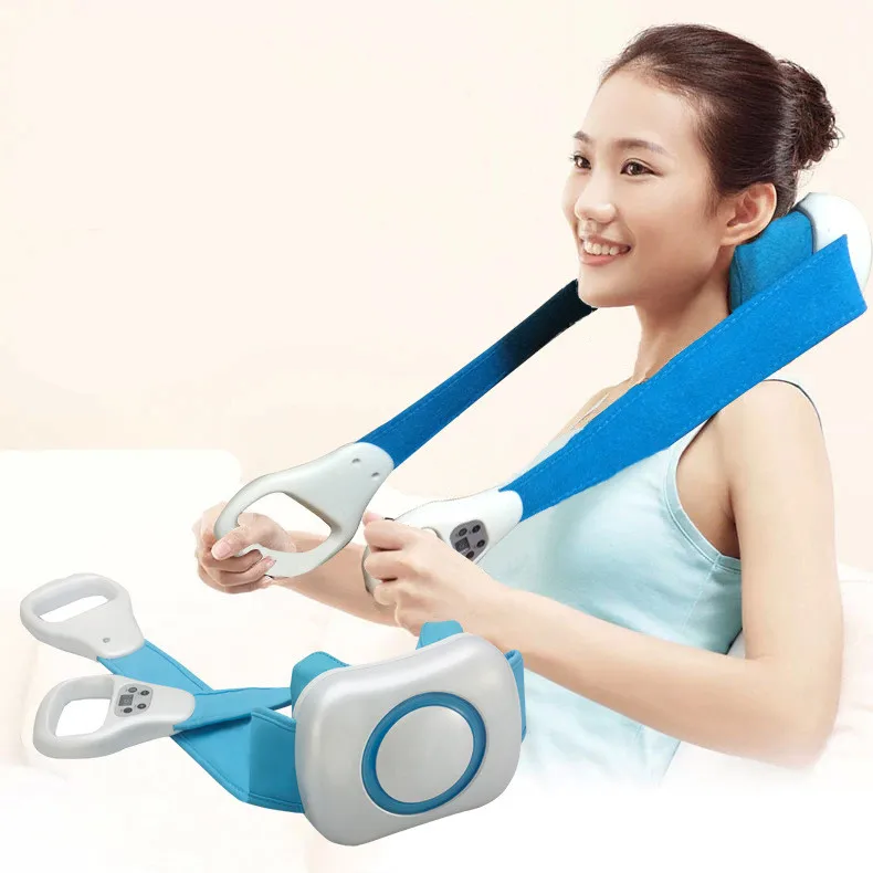 Neck kneading massager neck massage pillow health care cervical massager shoulder massage instrument car home dual use car home magnetic stone massage pillow multifunction kneading cervical massage instrument massage cushion back neck massager