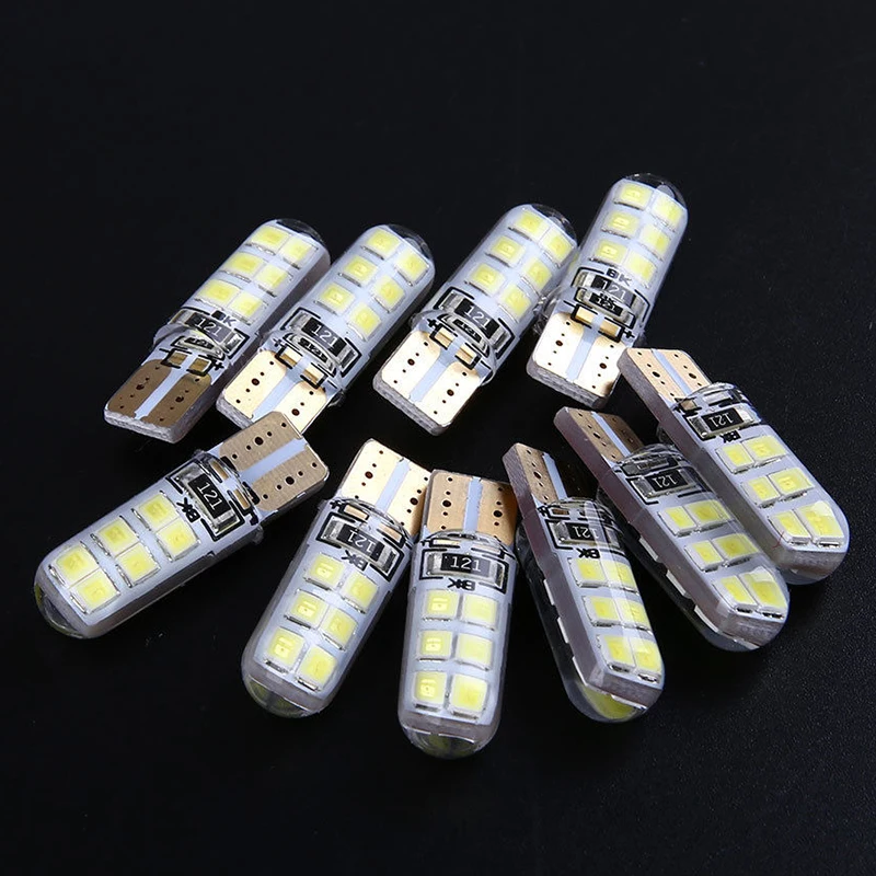 10Pcs/lots T10 2835 LED Canbus Super Bright Car Width Light Lamp Bulb White