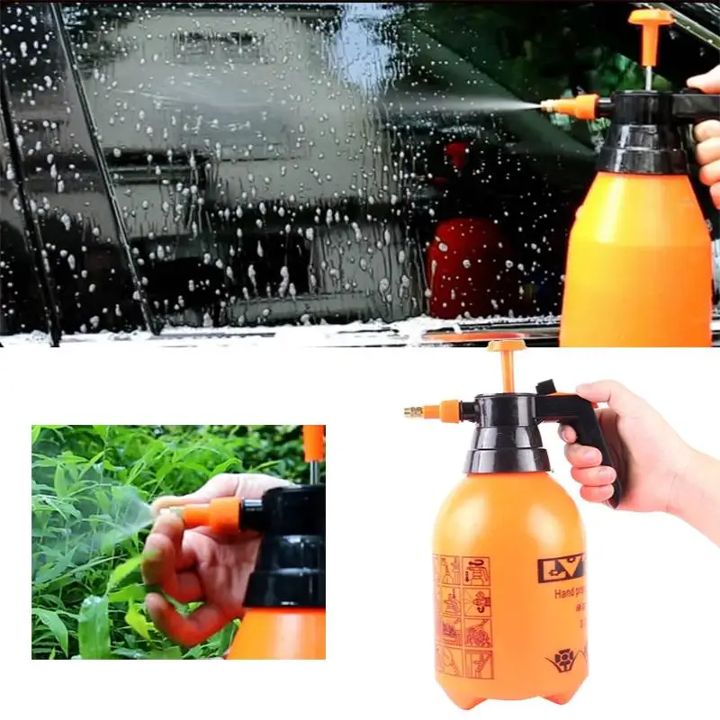 

Vehemo 1.5 L Car Auto Washer Hand Pump Sprayer Bottle Pressurized Spray Bottle