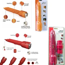 Многофункциональный кран и раковина Install Tool Кухня и Ванная комната инструмент кран и раковина установщика Multi-ключ функции трубы