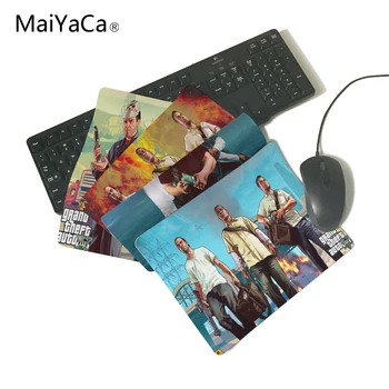 

MaiYaCa GTA 5 Trevor Franklin Michael Best Game Custom Mousepads Rubber Pad Not Lock Edge Mouse Pad