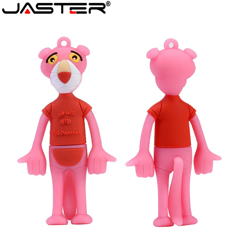 JASTER Looney tung usb флэш-накопитель 32 ГБ Флешка 16 ГБ 8 ГБ 4 ГБ 64 Гб Розовая пантера Мультфильм Горячая животное ручка привод