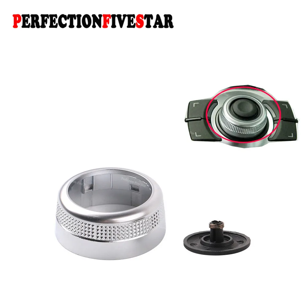 

MMI Multi Media Rotary Knob Main Menu Switch Cover with Navigation For Audi A6 S6 Allroad Quattro C6 A8 Q7 2007-2009 4F0919069A