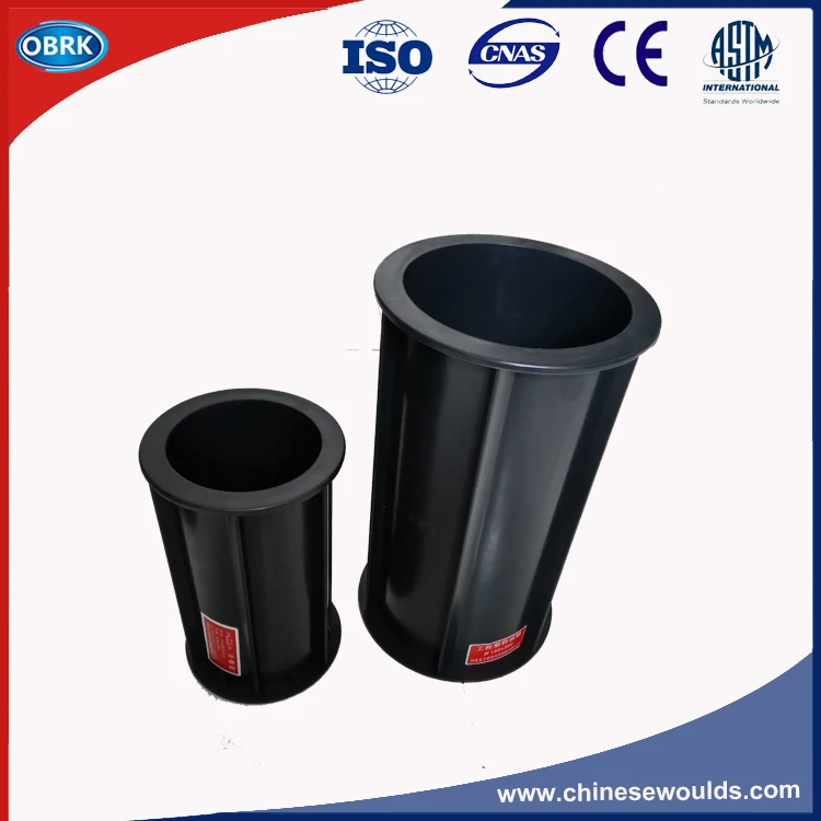 

Dia.150x300mm Holistic Plastic Concrete Cylinder Molds Modulus of Elasticity Test Molds