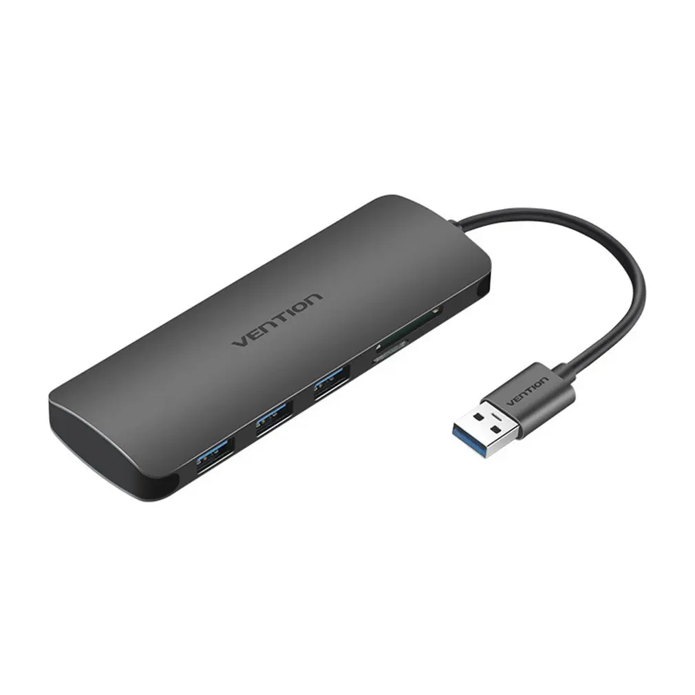 

Card Reader 3.0 High Speed USB Multi-function All-in-one U Disk SD/ TF Card Camera With Hub Splitter