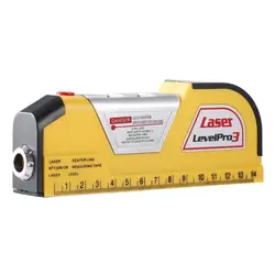 Горячая продажа XX-LV02 уровень вертикальный измерительный прибор горизонтальная Лазерная линия 8FT 2 способ измерительная лента