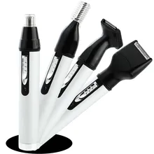 4в1 перезаряжаемый триммер для волос, набор, электрический триммер для носа, ушей, бороды, бровей, висков, машинка для стрижки волос, бритва, удаление волос