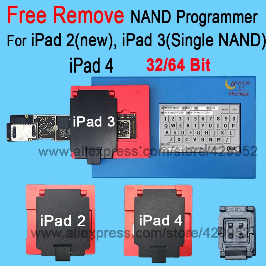 Free Remove NAND Programmer-850-1