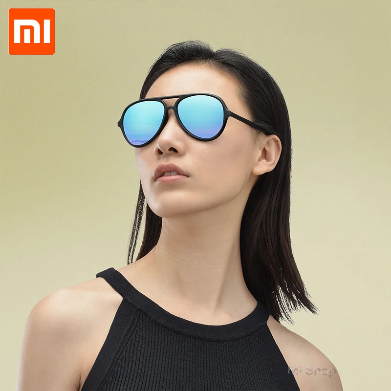 Солнечные очки авиаторы Xiaomi TS TR90 летние солнцезащитные с поляризационными