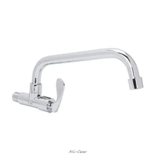 Кухонный смеситель для раковины настенный одинарный кран холодной воды крест-накрест хромированный кухонный кран для воды кран для холодной воды