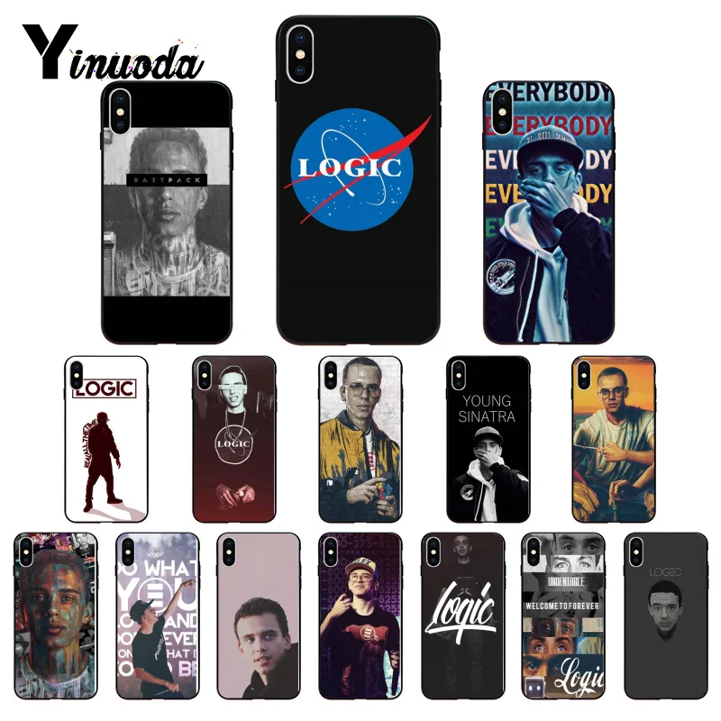 

Yinuoda logic rapper Luxury High-end phone Accessories Case for iPhone 8 7 6 6S Plus X Xs Xr XsMax 5 5S SE 5c Coque