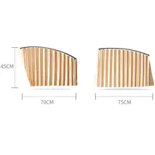 Новое автомобильное окно Магнитная дорожка Автомобильная занавеска висячая Магнитная Адсорбция Универсальная автомобильная Солнцезащитная 4 шт qiang