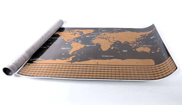 2 шт. 59,5*82,5 см черный мир путешествия Скретч Карта персонализированные стирания карта мира без трубки креативное украшение стикер на стену