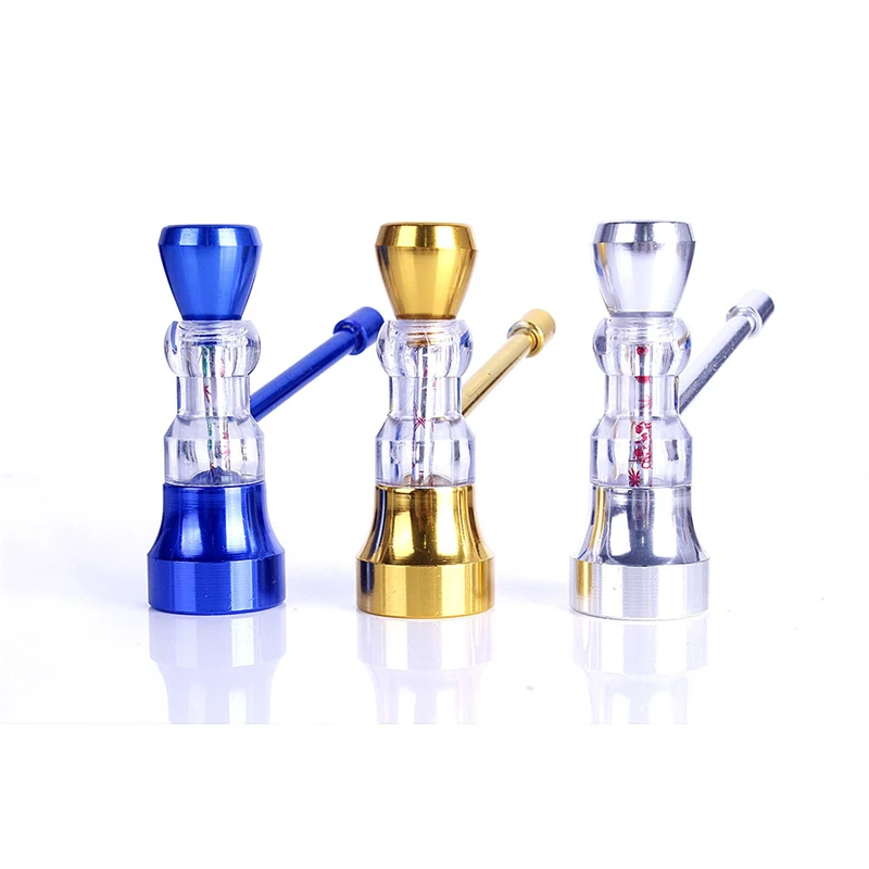 High Quality Mini Hookah for Smoking Weed Metal Smoking Water Pipe With