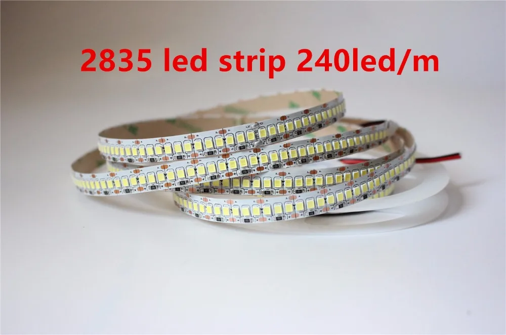 5M 12V IP20 Non waterproof 2835 font b LED b font font b Strip b font