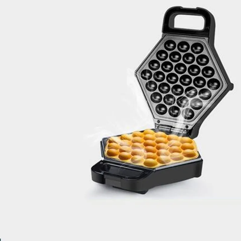 

220V Automatic Electric Eggette Waffle Maker Machine Non-stick Household Waffle Machine For DIY Breakfast HongKong Eggette