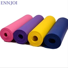 Коврик для йоги, для начинающих, Стандартный, 10 мм, нескользящий, утолщение, чтобы расширить Коврик для упражнений, йоги коврик для фитнеса легко носить с собой