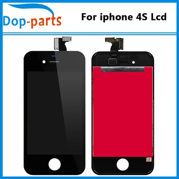 

10Pcs AAA Quality LCD For iPhone 4s LCD Display Touch Screen Digitizer Assembly Phone Replacement Parts Black White LCD Display