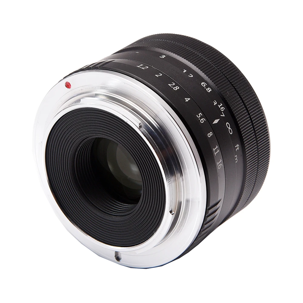 35 мм F 1 2 Prime APS C алюминиевый ручной объектив для sony A6500 A6300 A6000 A5100 A5000 NEX 6 EX 5 5c E