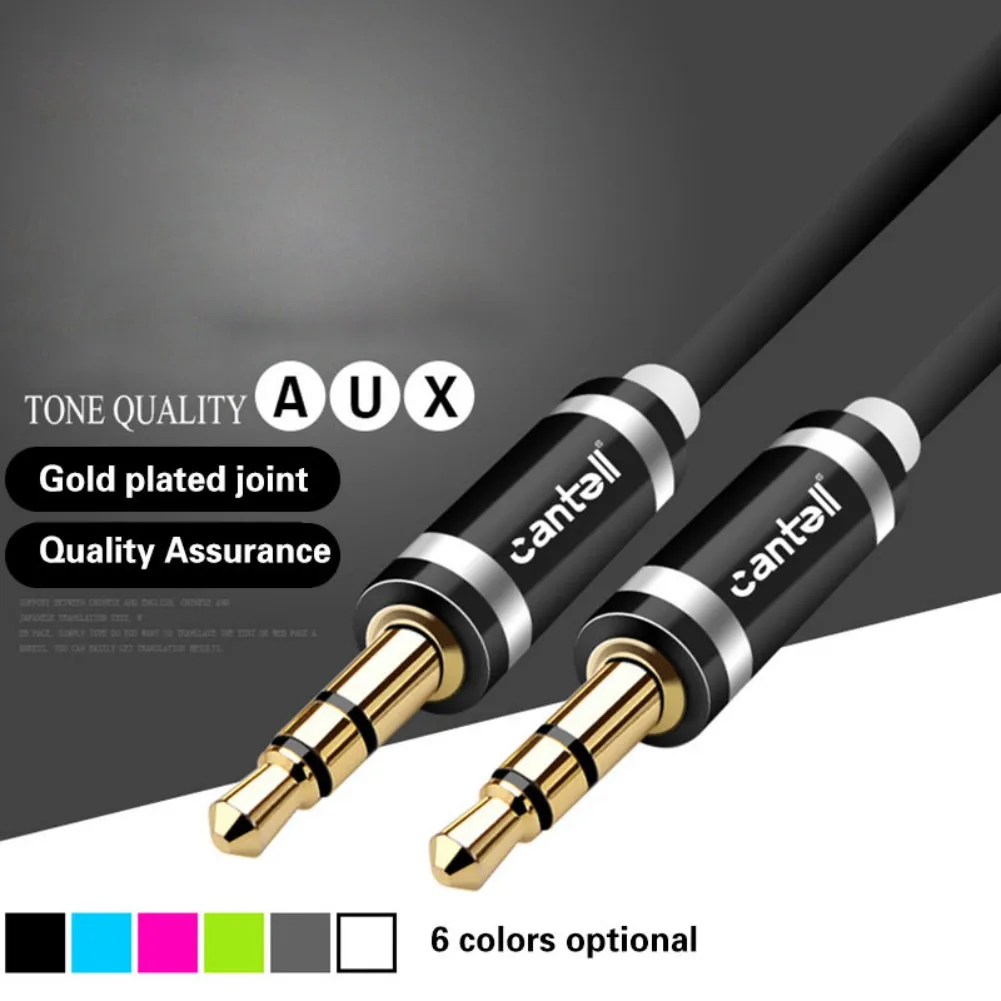 

NewHigh-end Private Mode 3.5mm Male To Male Aux Car Audio Cable Small Bluetooth Audio Cable Mobile Phone Headset Line