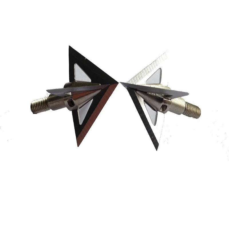 Linkboy стрельба из лука 3 шт. Санфорд 100 наконечники для стрел Grain Broadheads охота